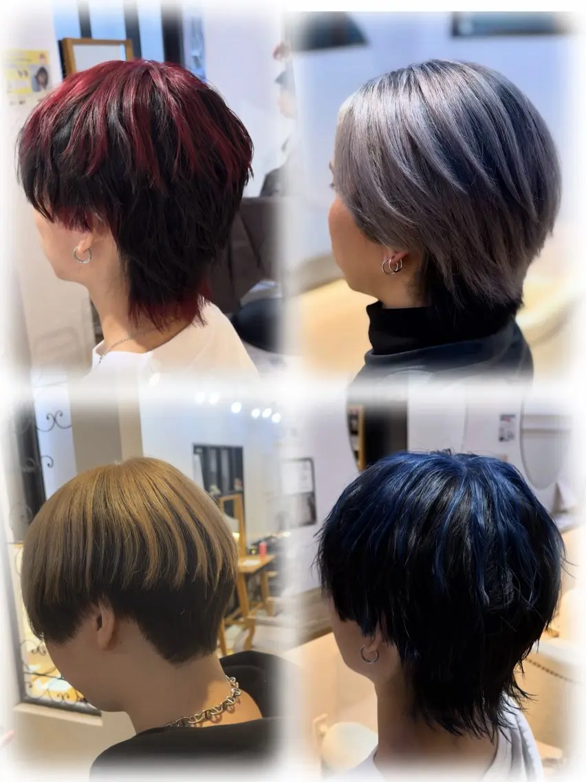 カラー メンズ 田口星斗|縮毛矯正| 韓国ヘアのヘアスタイル