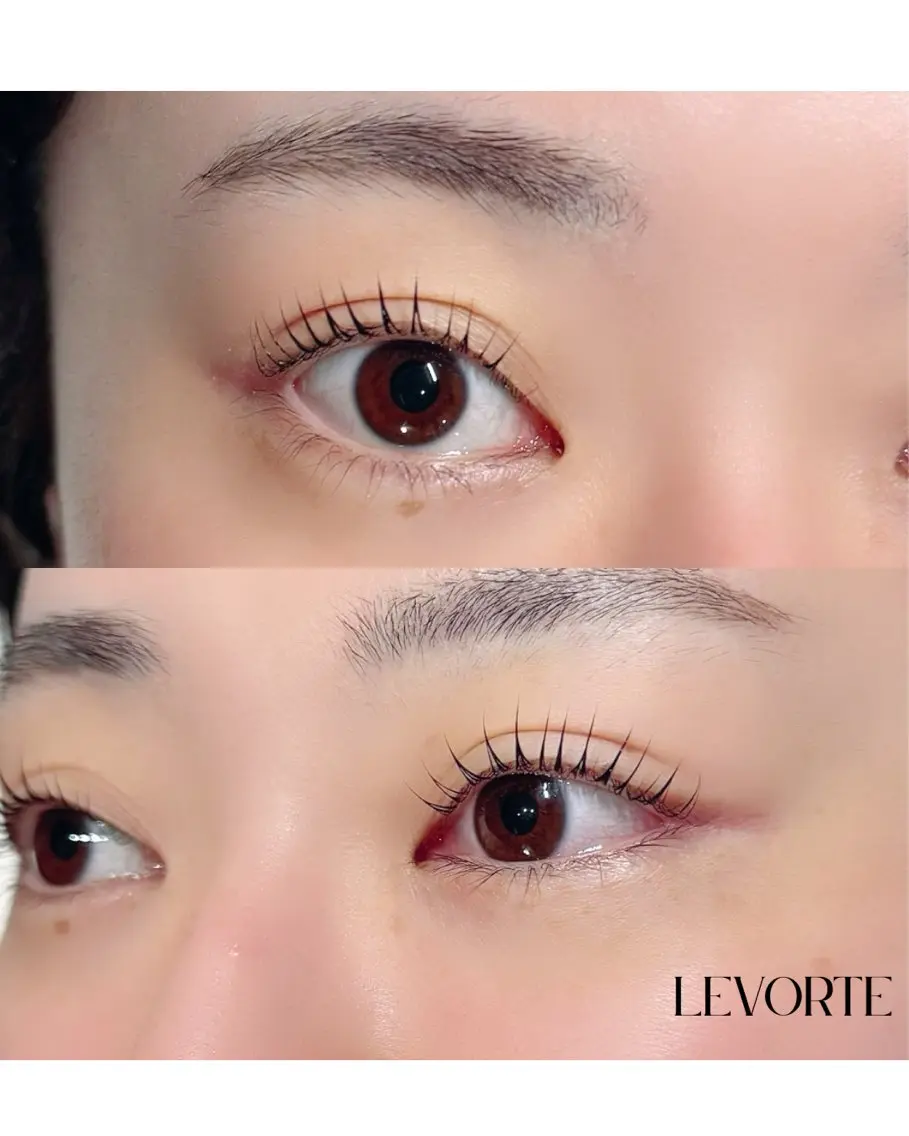 マツエク・マツパ パリジェンヌラッシュリフト マツパ Le.vorte /nao店長のマツエク・マツパデザイン