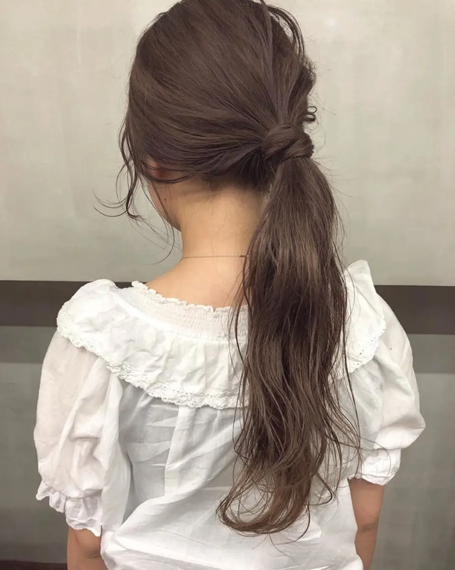 セミロング 吉祥寺プルエクステ 🌟Hiraiのヘアスタイル