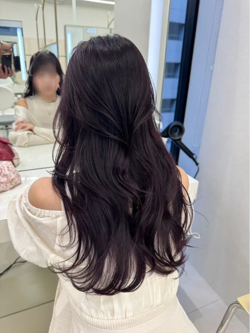 ロング めい/ブリーチカラー /銀座のヘアスタイル