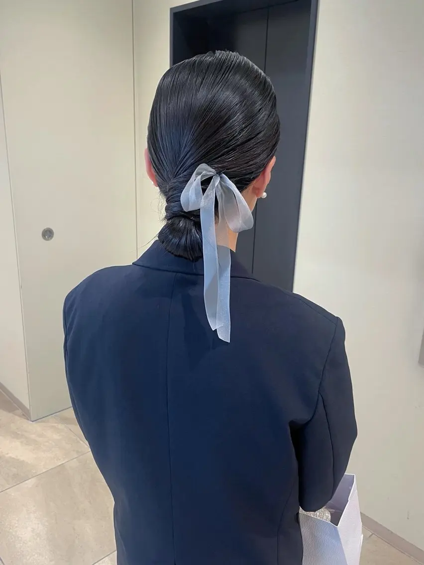 ミディアム 石川 理恵のヘアスタイル