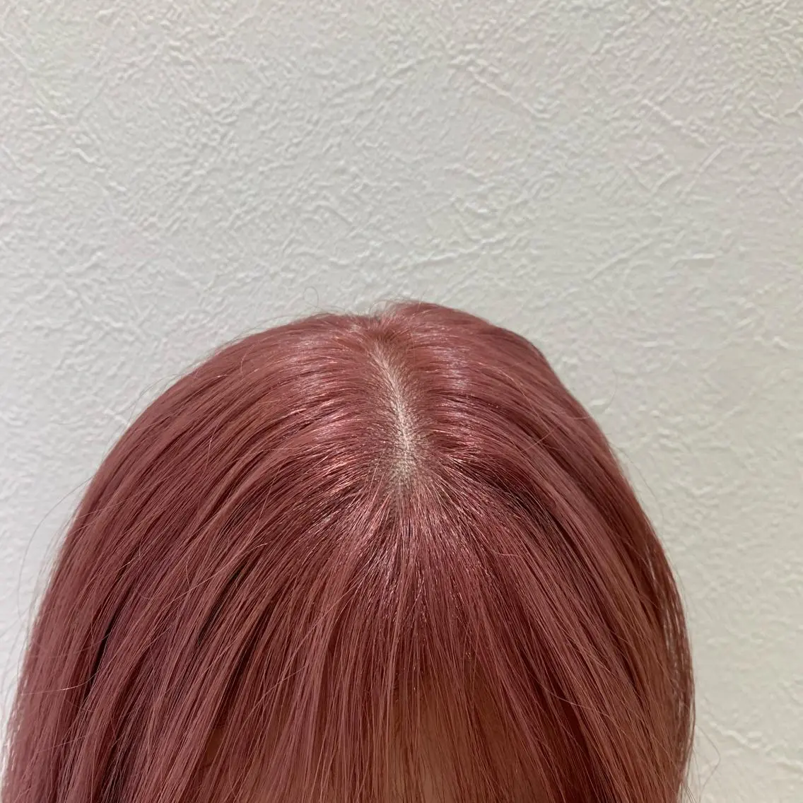 セミロング カラー ブリーチ ピンクカラー カット ヘアカラー トリートメント hubhair レイヤー/透明感のヘアスタイル