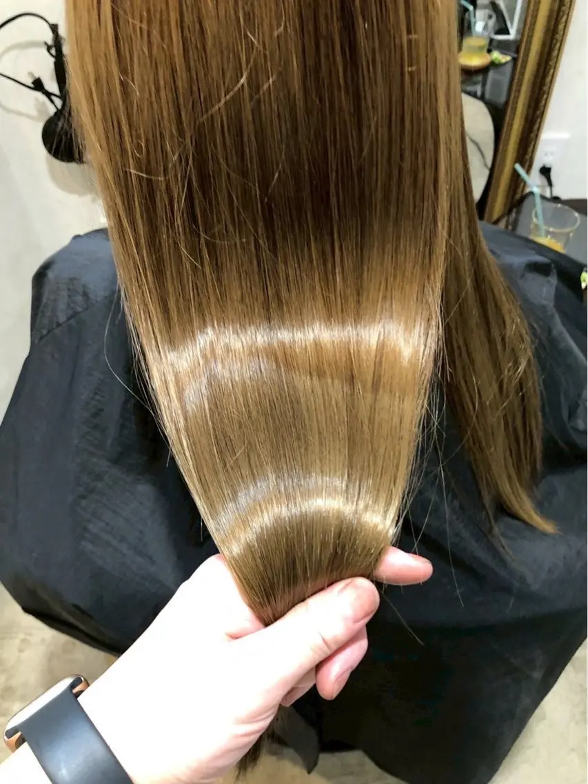 【髪質改善高濃度水素】ULTOWAトリートメント+スロウorイルミナカラー+カットの写真