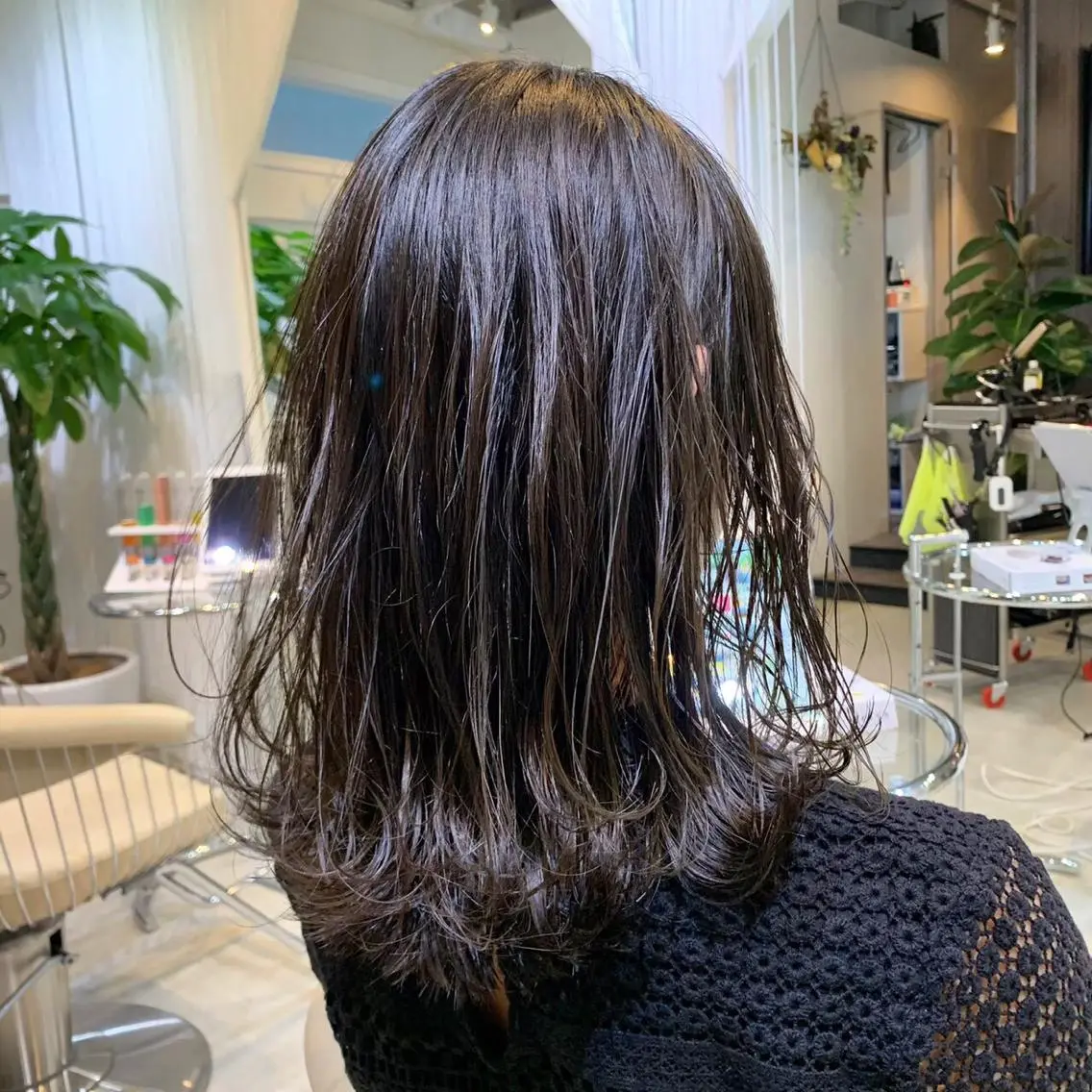 セミロング カラー カット ヘアカラー トリートメント 仕上がり満足度No. 1✨ﾄﾀﾞﾕｳのヘアスタイル