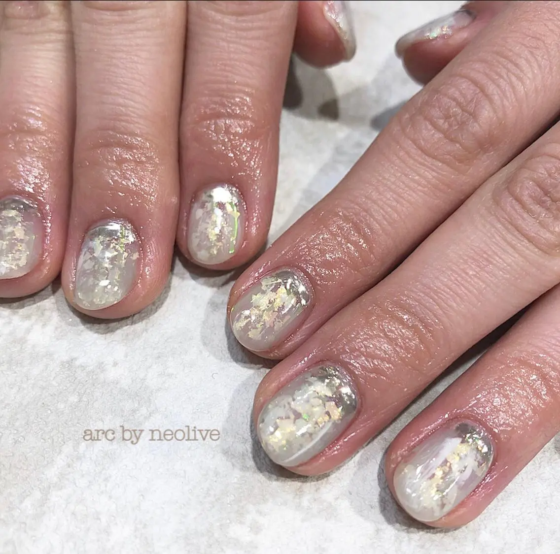 ネイル キラキラネイル rina eye&nailのマツエク・マツパデザイン