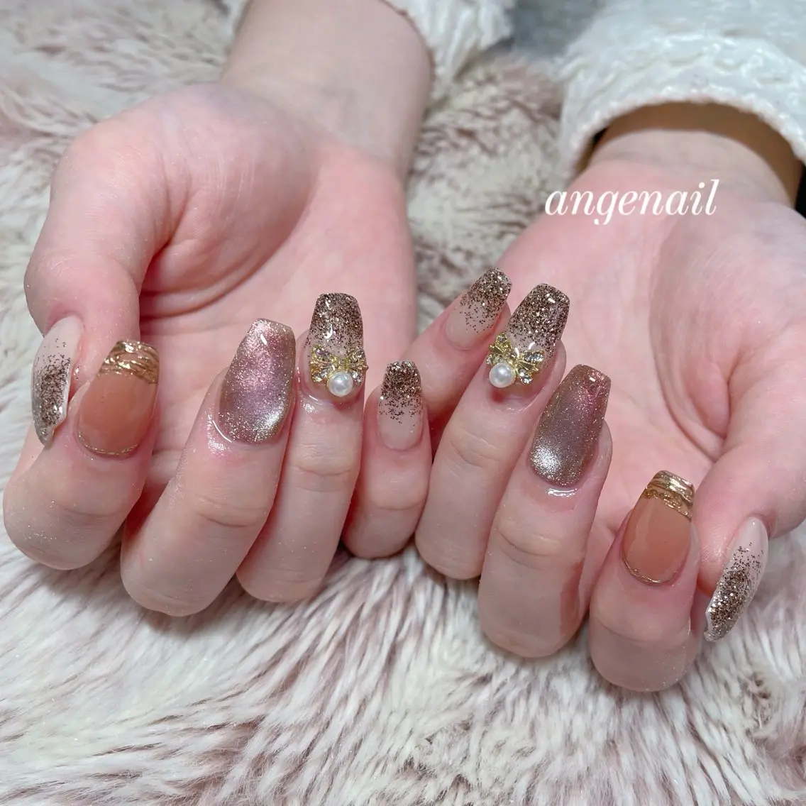 ネイル ハンドネイル オーナーネイリスト MAKIのネイルデザイン