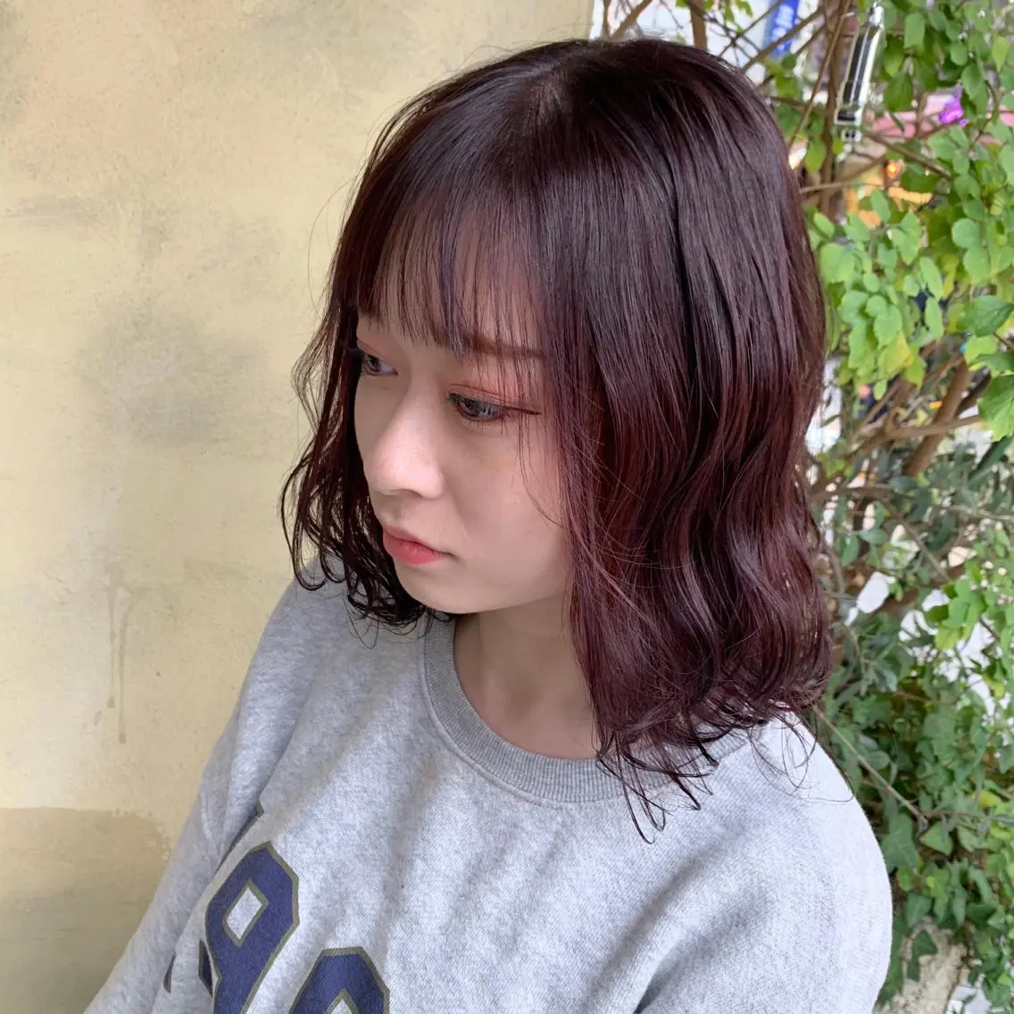 カラー ラベンダーカラー ピンクカラー ピンクラベンダー メンズ指名no'1 佐藤　亘のヘアスタイル
