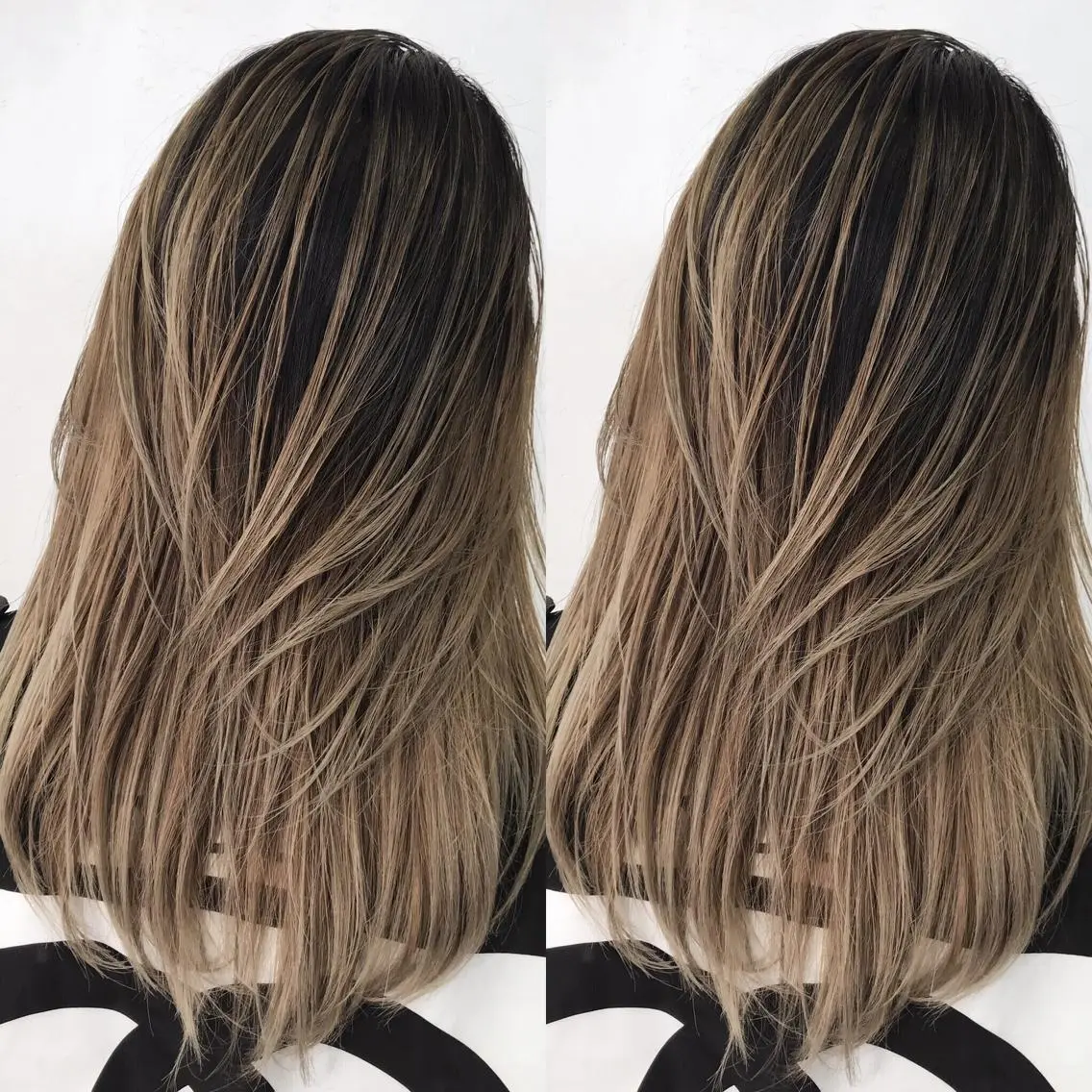 ロング カラー LUSTRE クロサワのヘアスタイル