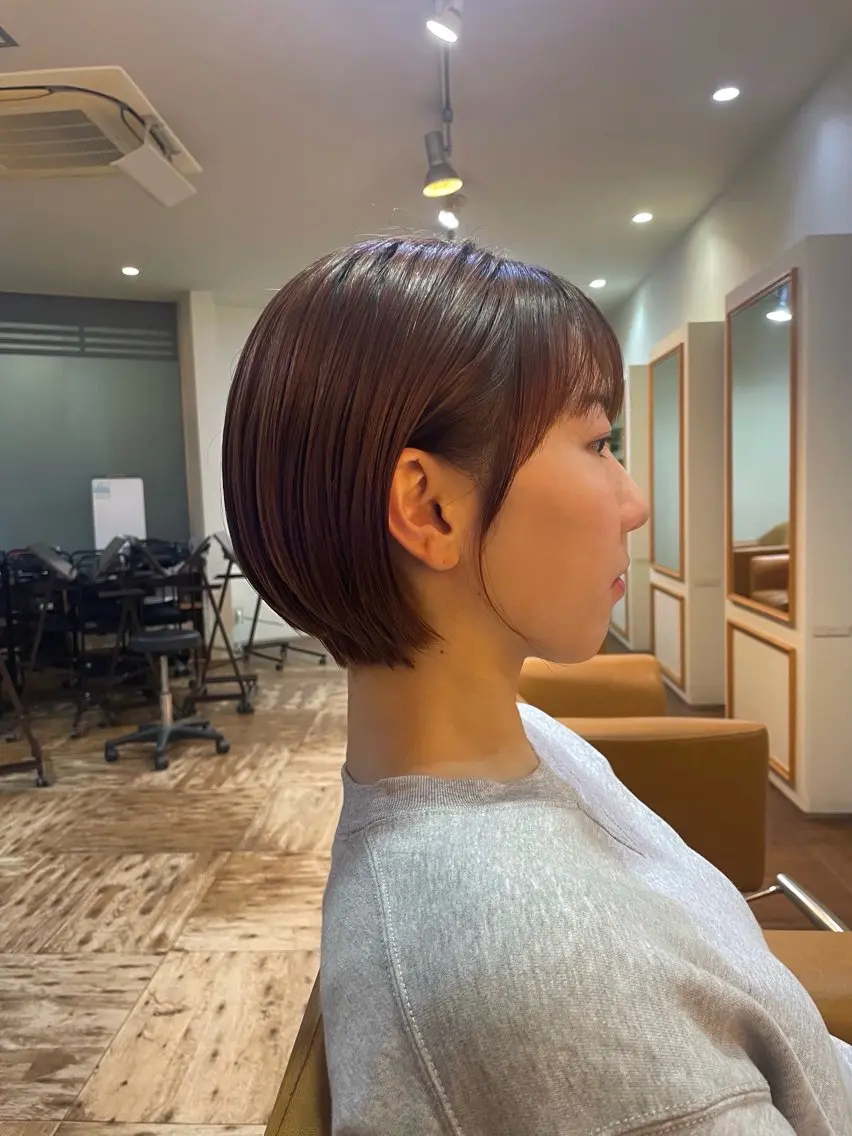 ショート 撮影モデル募集‼️ 大橋菜々美のヘアスタイル
