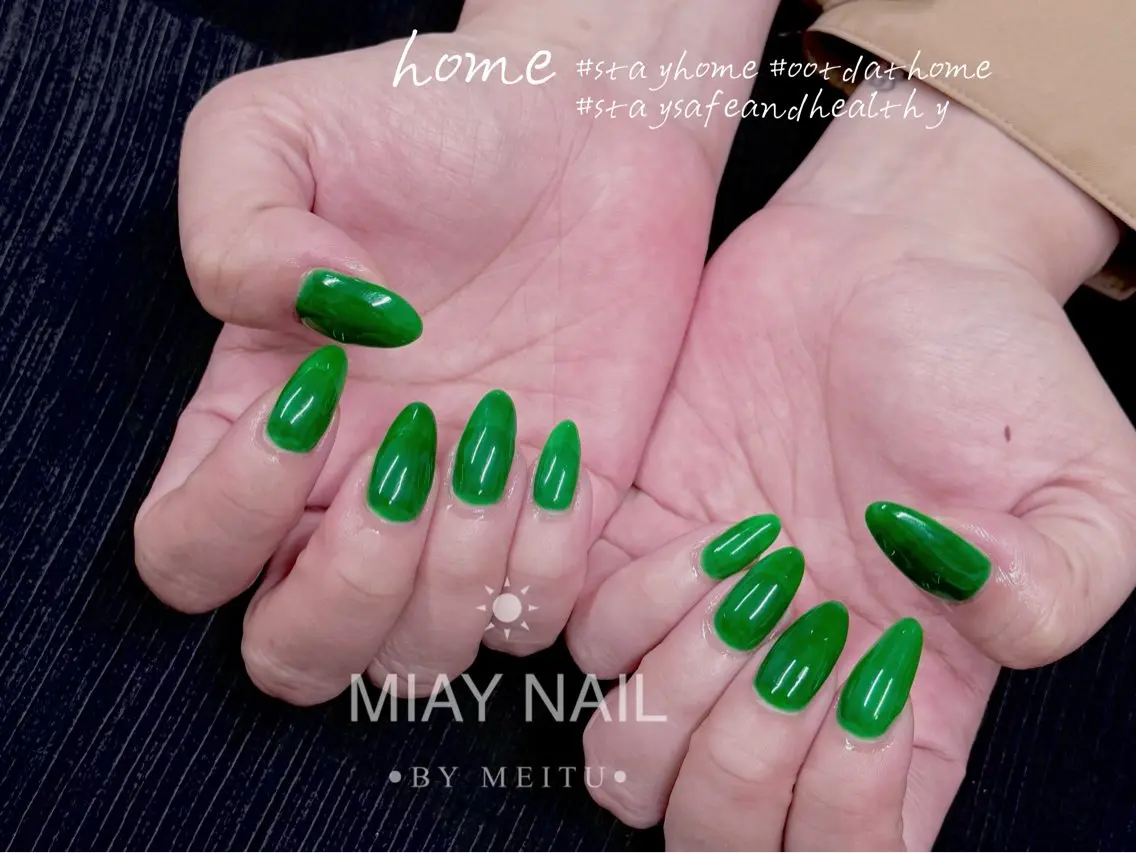 ネイル ハンドネイル 💜MIYA NAIL鶴見店のネイルデザイン