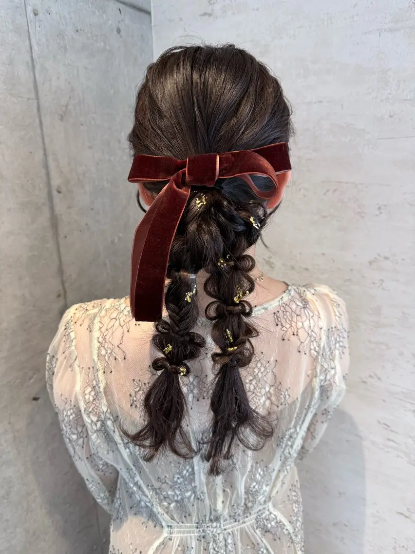 ヘアアレンジ 🎀ヘアセット/艶髪 /はやしほのか🎀のヘアスタイル
