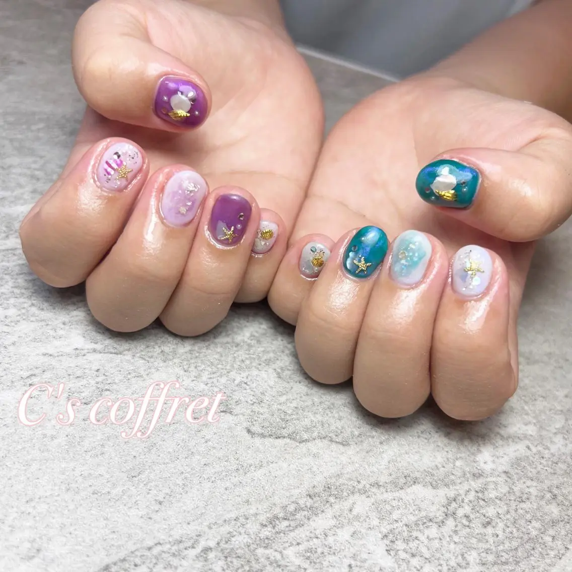 ネイル C's coffretのネイルデザイン