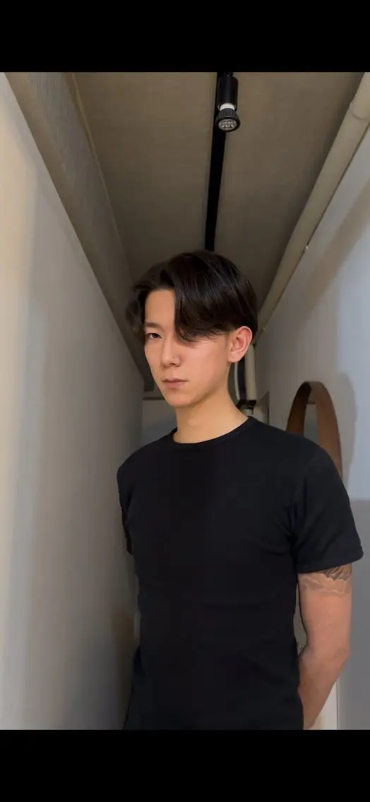 パーマ メンズ メンズパーマ 室井 宙のヘアスタイル