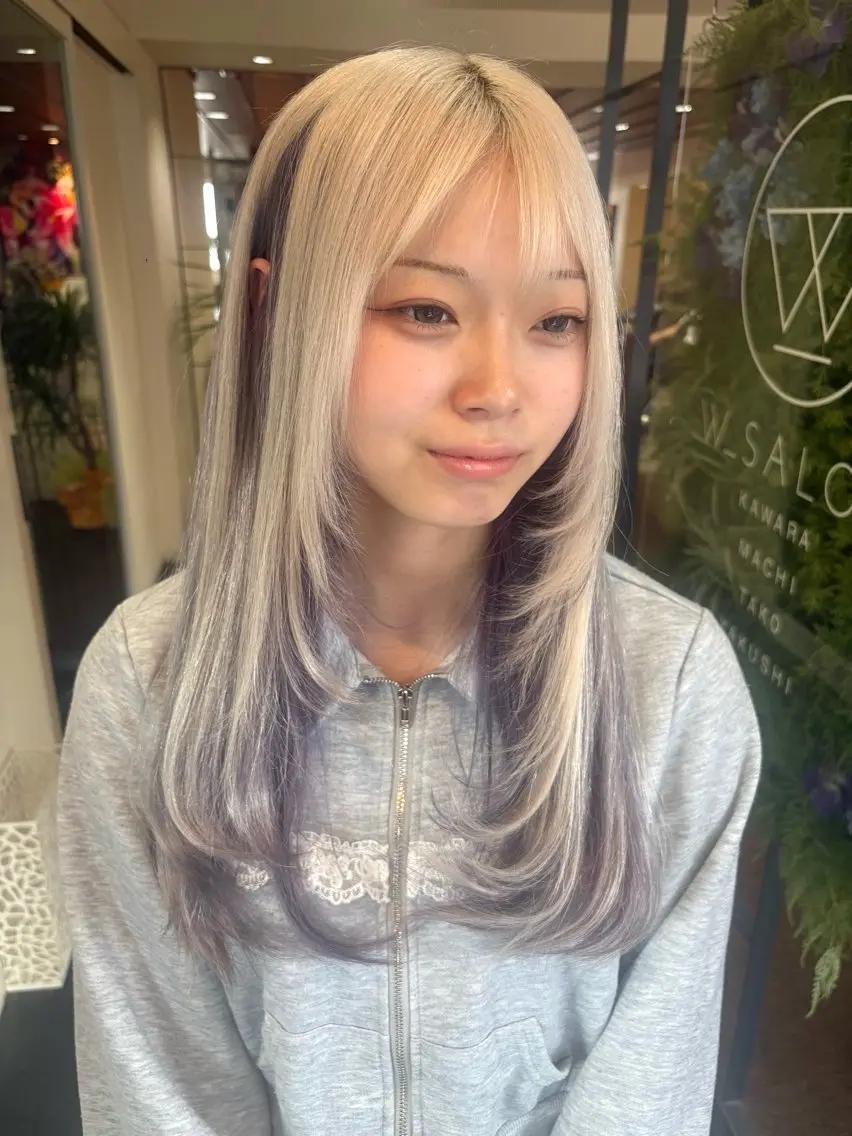 カラー ヘアカラー yunosuke/艶 カラーw-salonのヘアスタイル