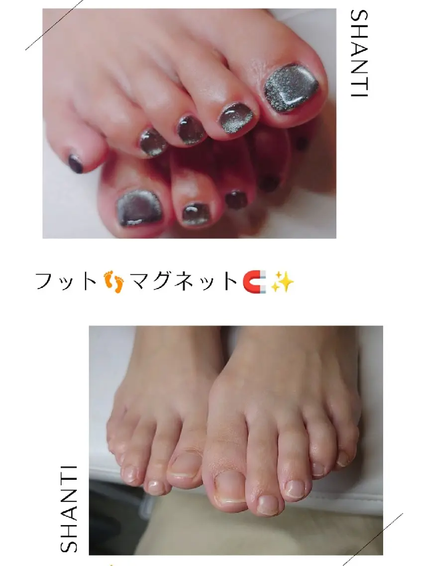 ネイル マグネットネイル ♪おとねいる♪
 feat.C&Bおとのネイルデザイン