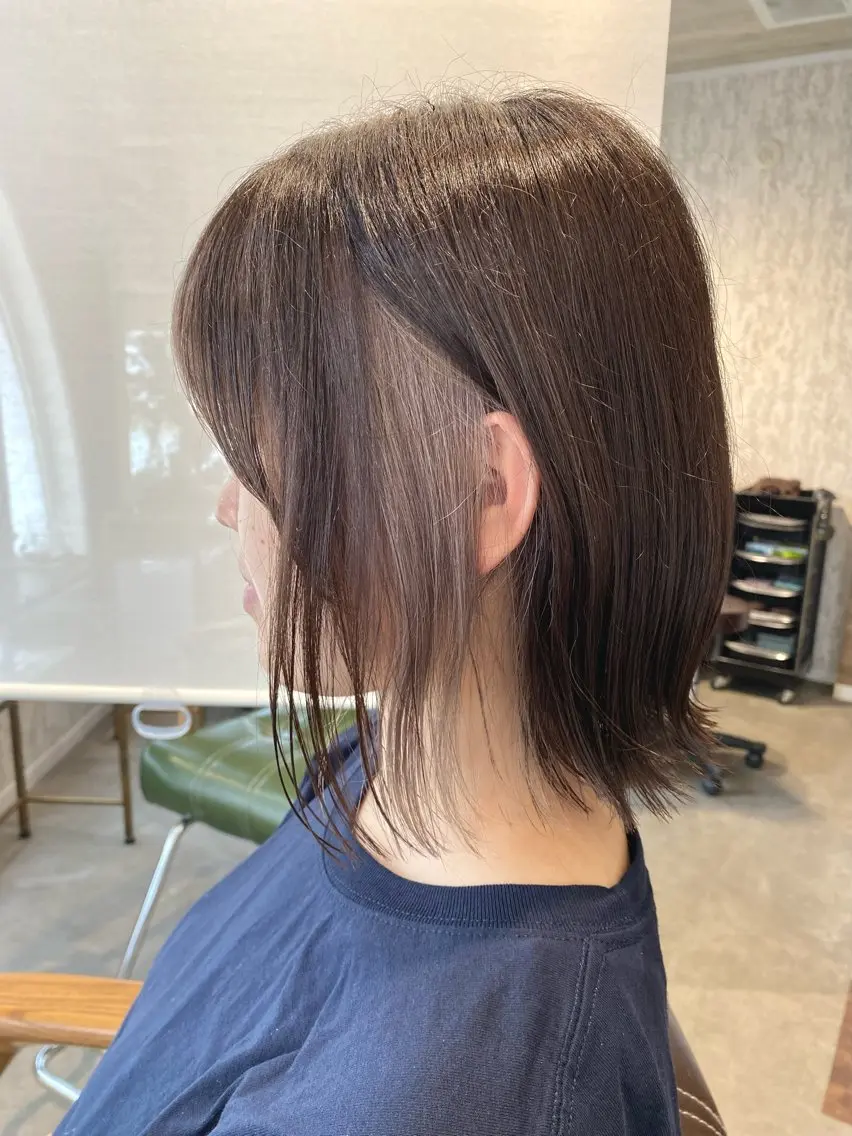 ミディアム ヘアカラー トリートメント 白木 遥太のヘアスタイル