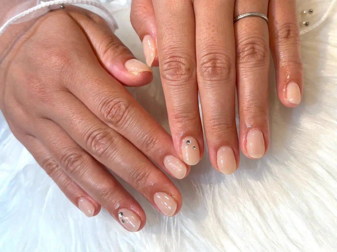 ネイル ワンカラーネイル 若江岩田/ROBED nailsalonのネイルデザイン