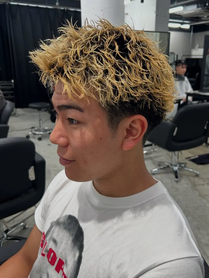 パーマ メンズ 【pia】 syuuのヘアスタイル