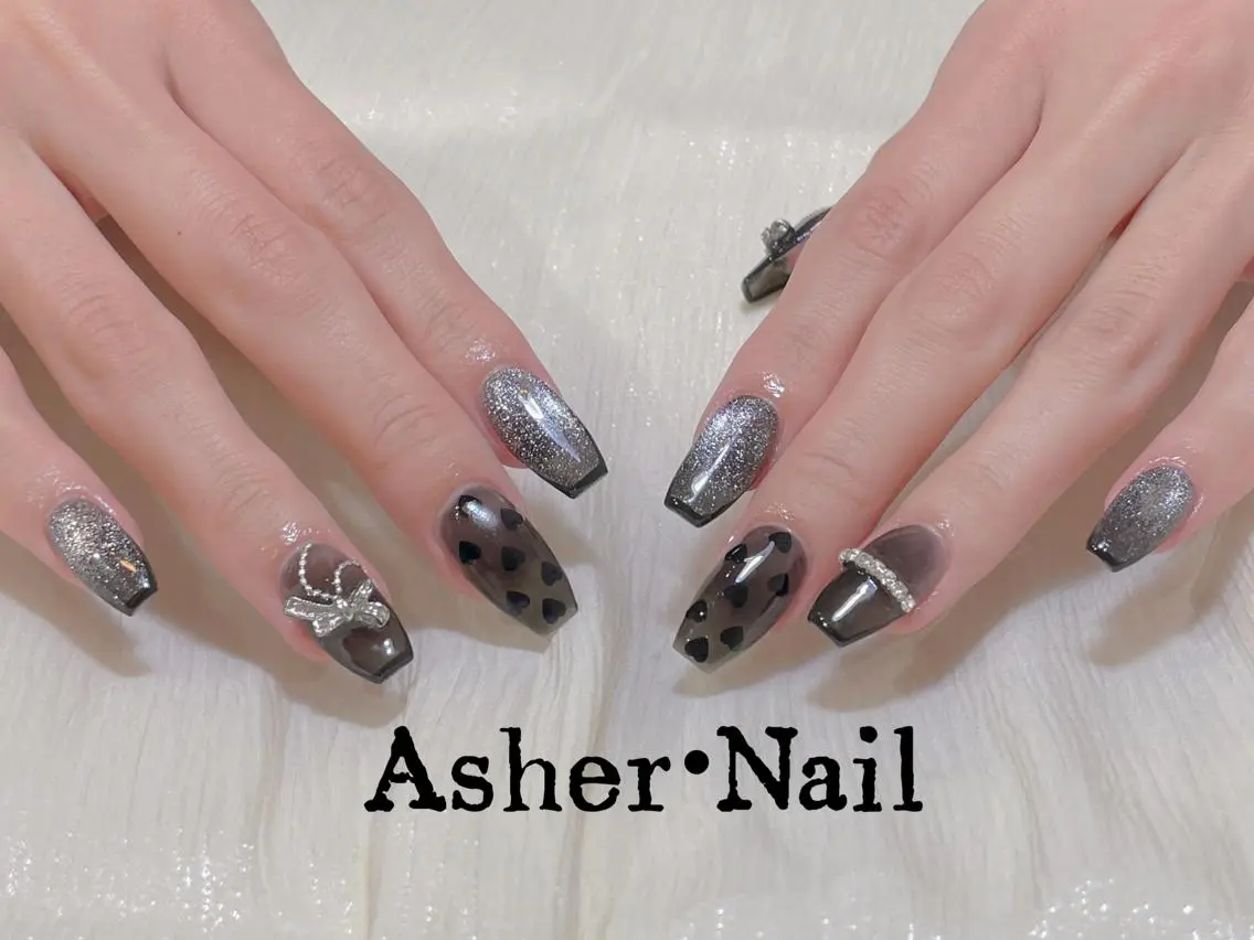 ネイル ハンドネイル ハンドケア Asher _Nailのネイルデザイン