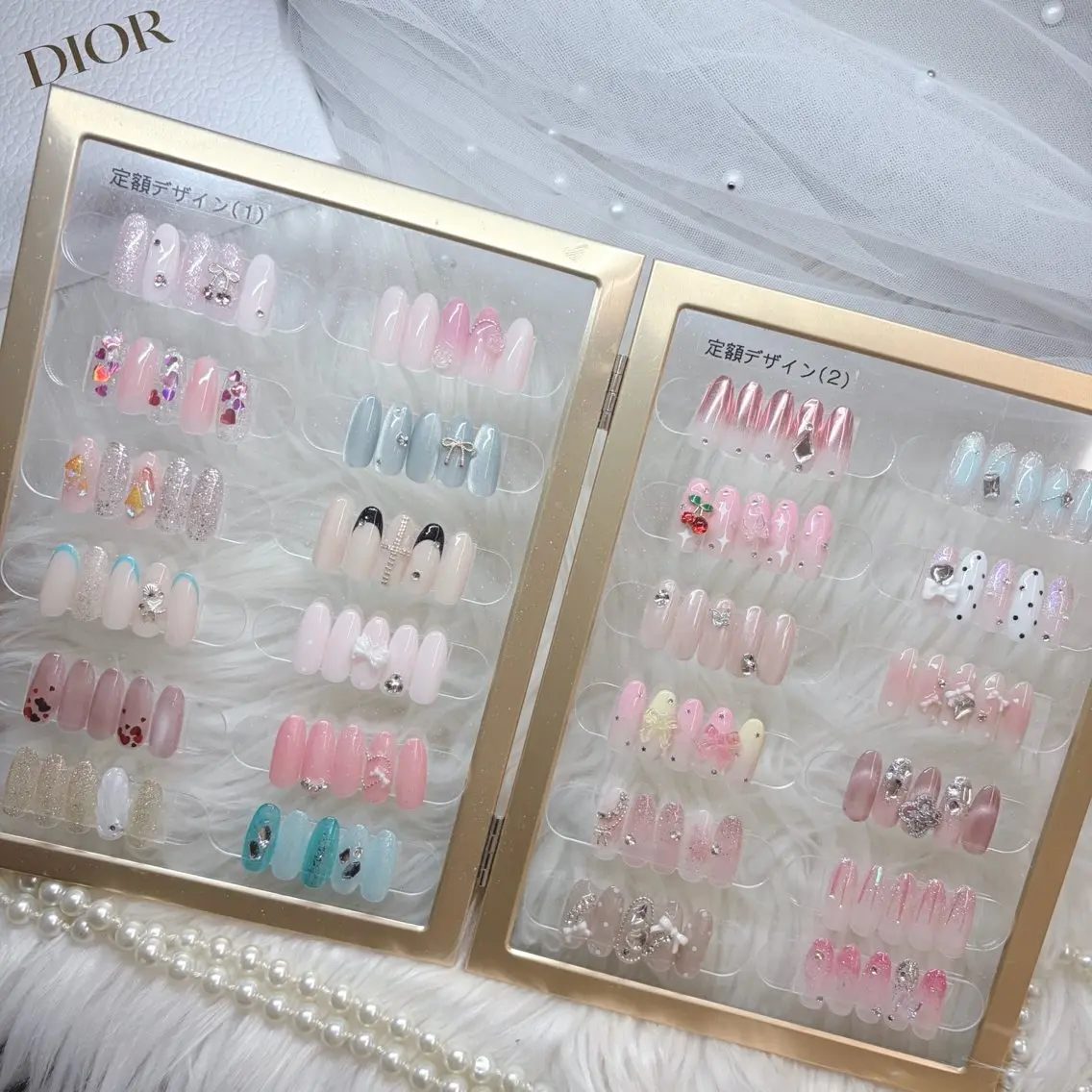 ロング ハンドネイル Nailsalon Angeのネイルデザイン