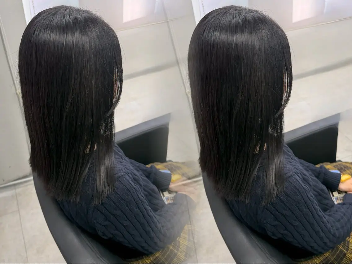 ミディアム sayaka 🎀のヘアスタイル