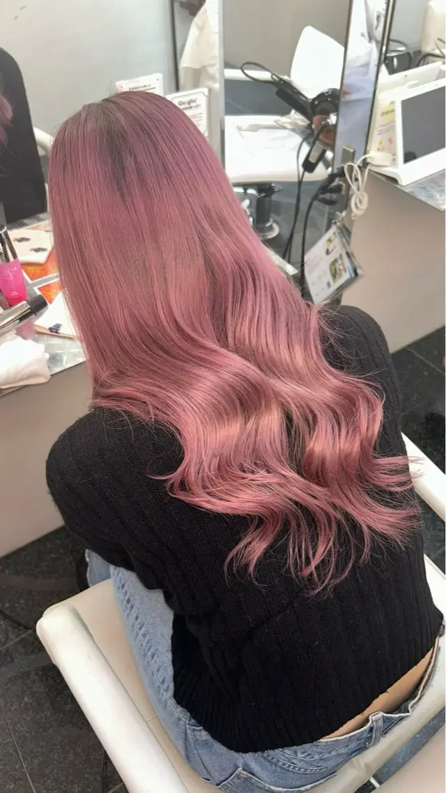 カラー 艶カラー 髪質改善 🍓苺奈のヘアスタイル