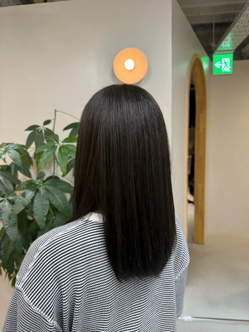 カラー ヘアカラー 三好 万葉のヘアスタイル