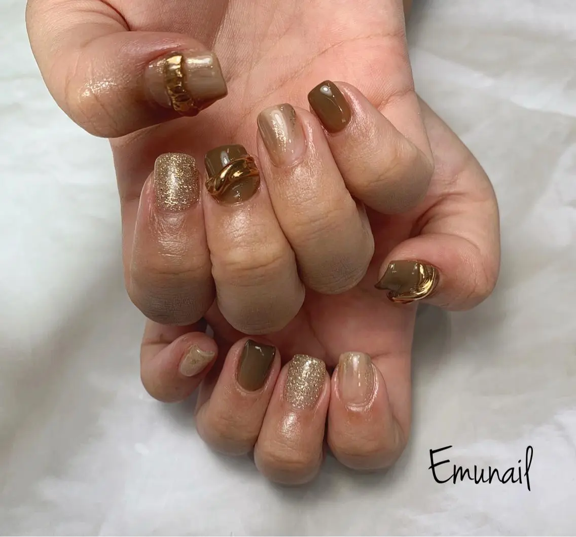 ネイル ハンドネイル Emu Nailのネイルデザイン