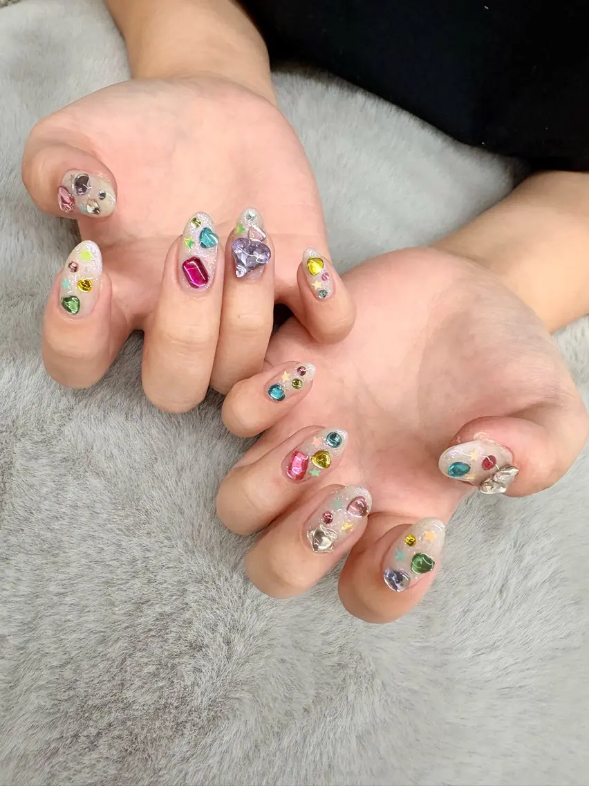 ネイル 持ち込み ハンドネイル MAYME TAMAKIのネイルデザイン