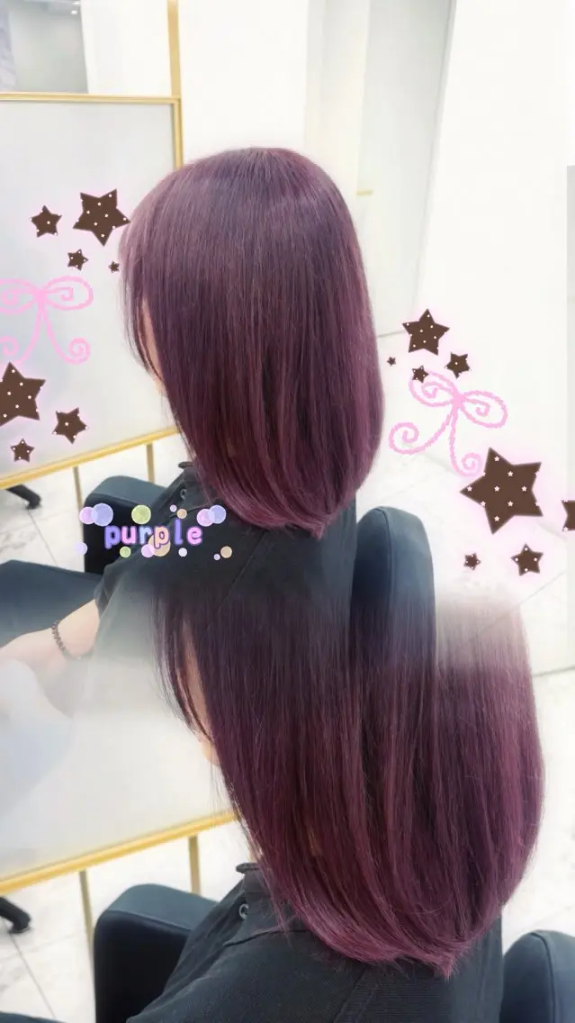 セミロング ヘアカラー トリートメント 中山 ちかのヘアスタイル