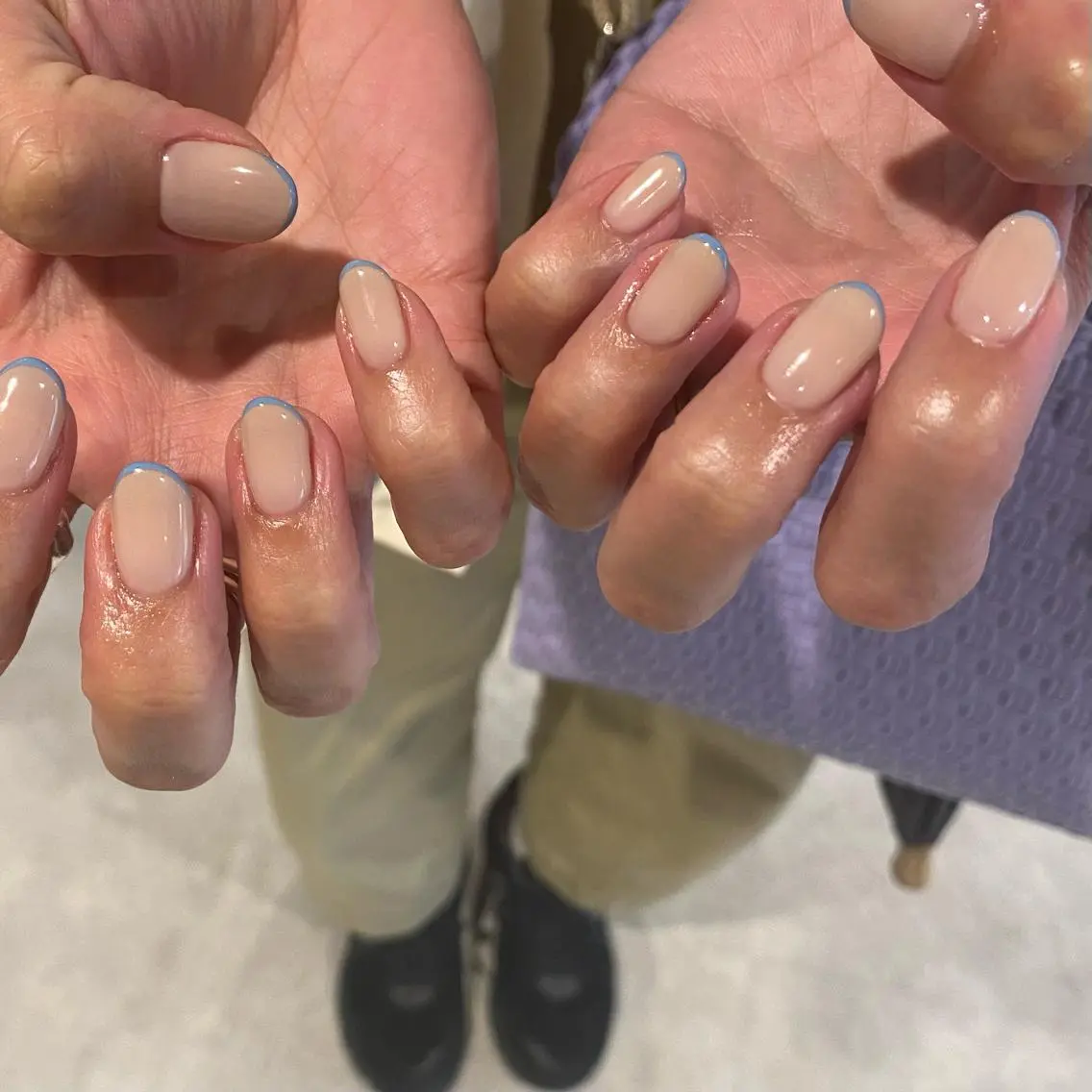 ネイル ニュアンスネイル ハンドネイル RINO AMANE nailのネイルデザイン