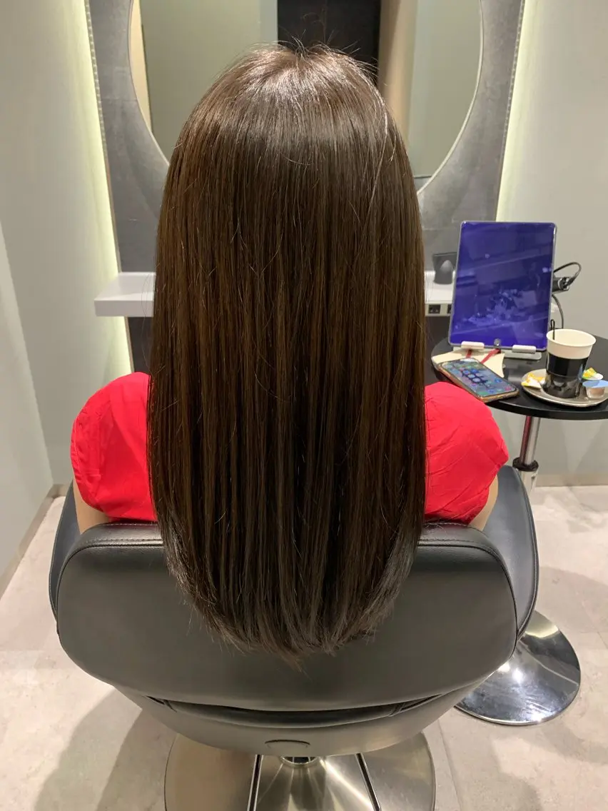 ロング カラー 髪質改善 トリートメント 🪸KARERA新松 戸田中萌恵子🪸のヘアスタイル