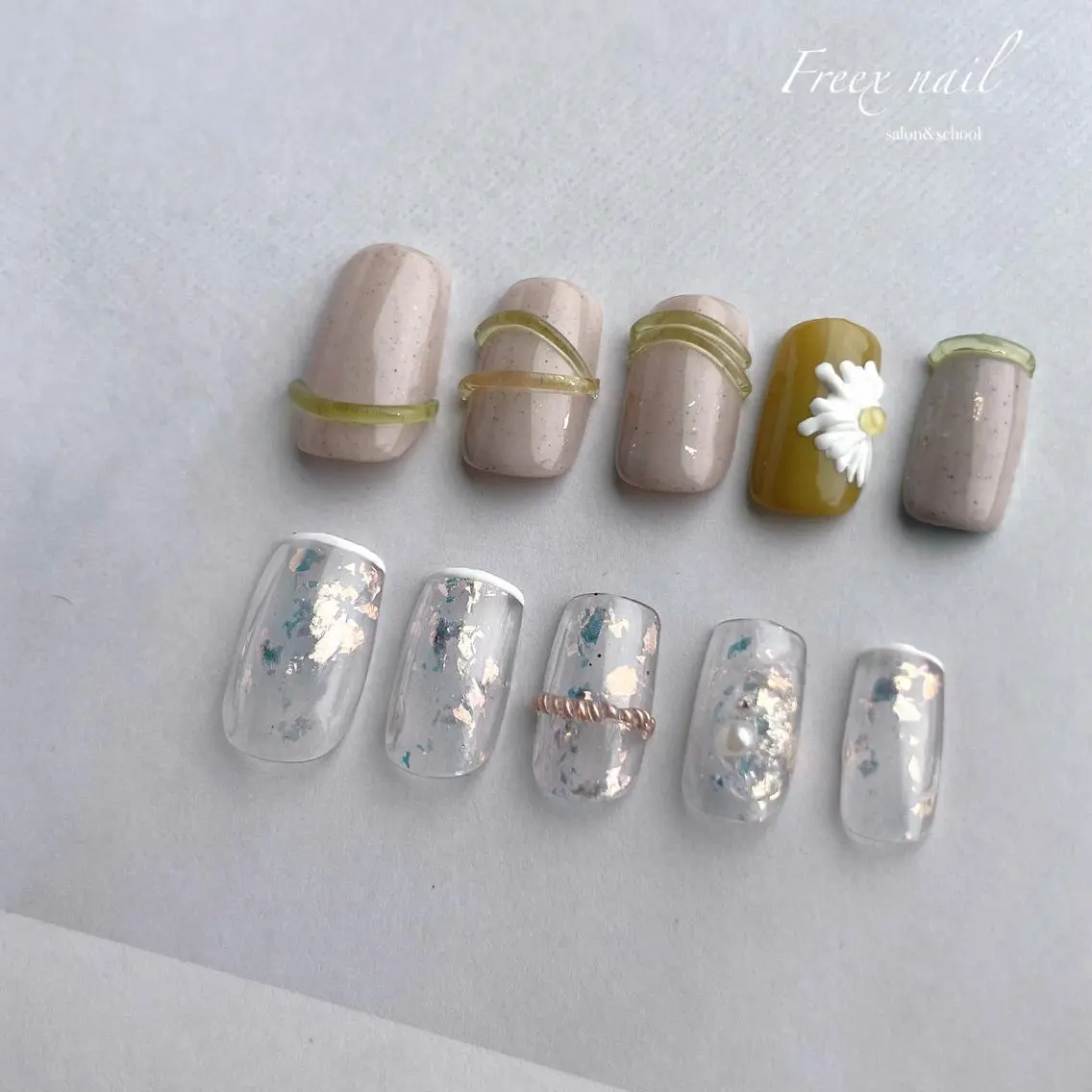 ネイル ハンドネイル ハンドケア freex nail /ニュアンス/個性派のネイルデザイン