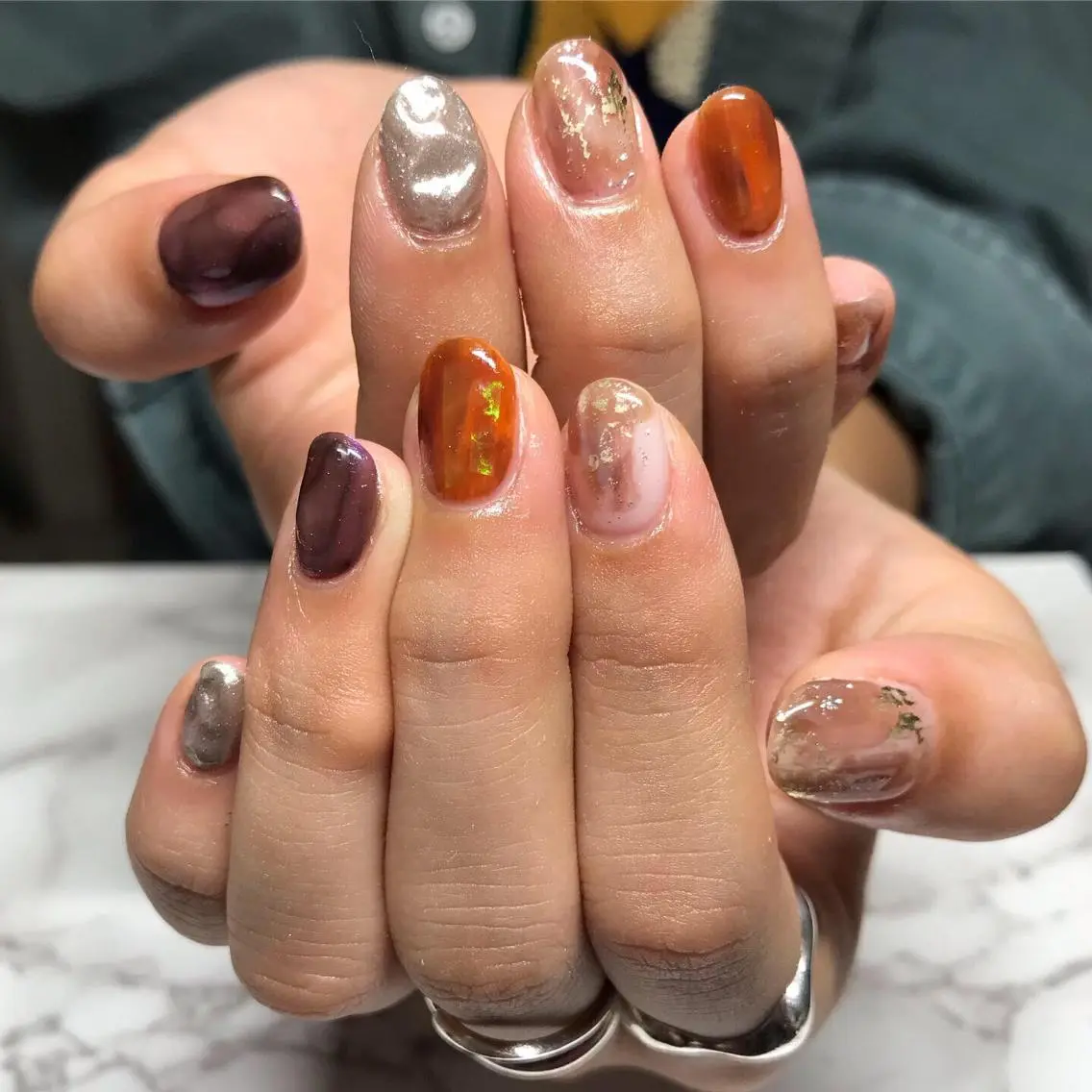 ネイル 持ち込み アスピーネイル asukaのネイルデザイン