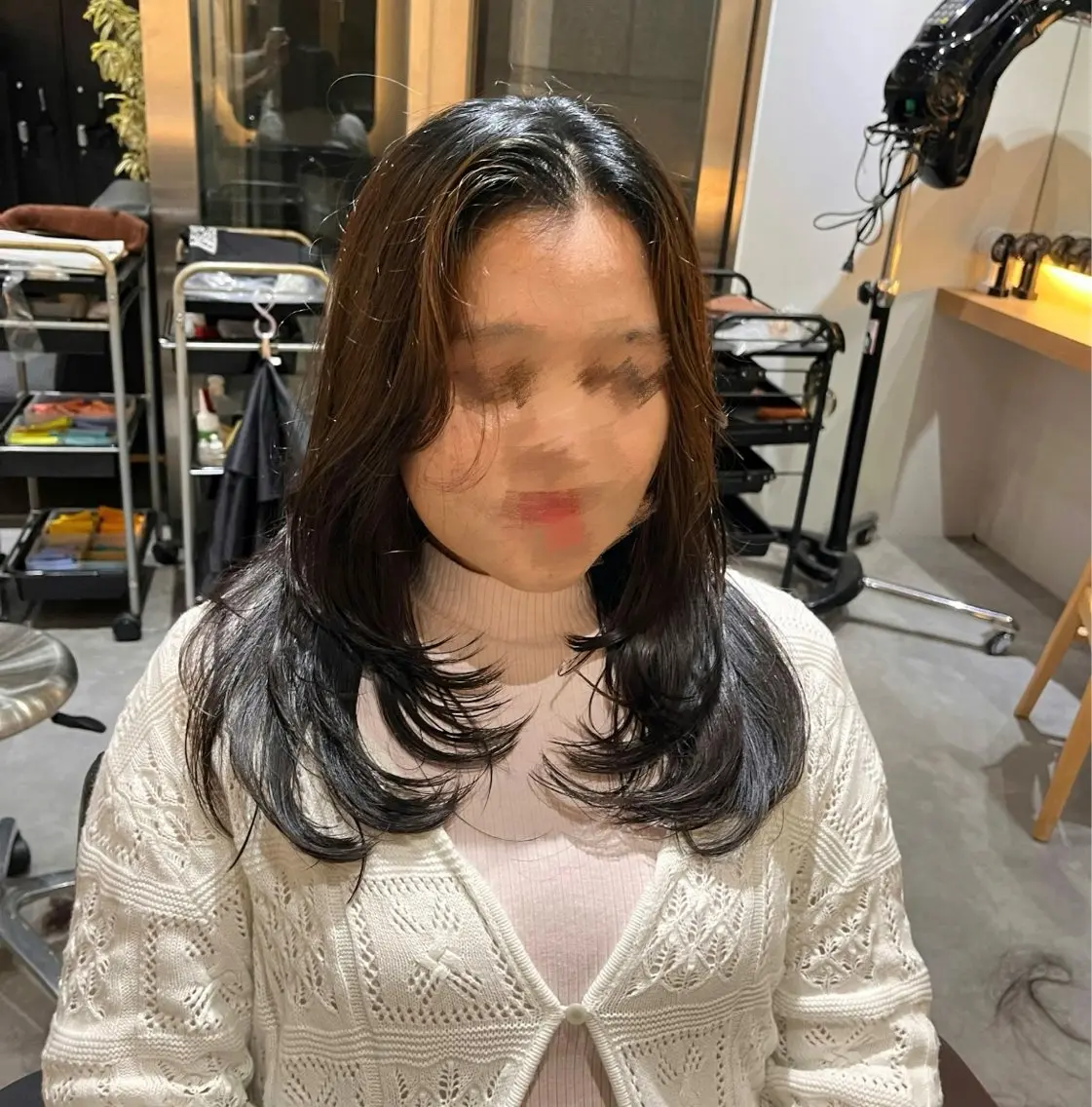 ロング ロングカット/ うる艶カラー/ユイのヘアスタイル