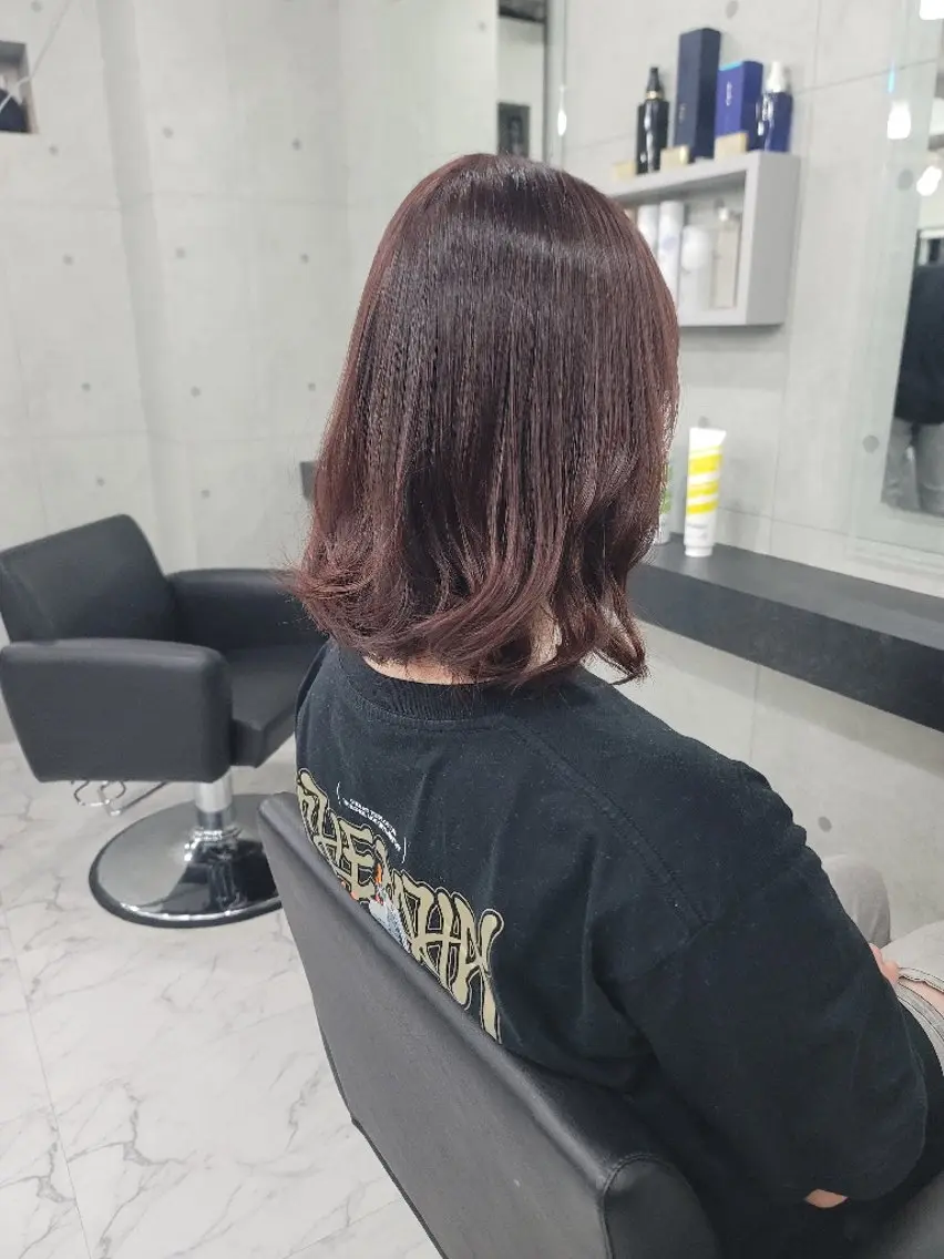 セミロング カラー ヘアアレンジ ❇️安達 優心❇️ レイヤー/艶髪特化のヘアスタイル