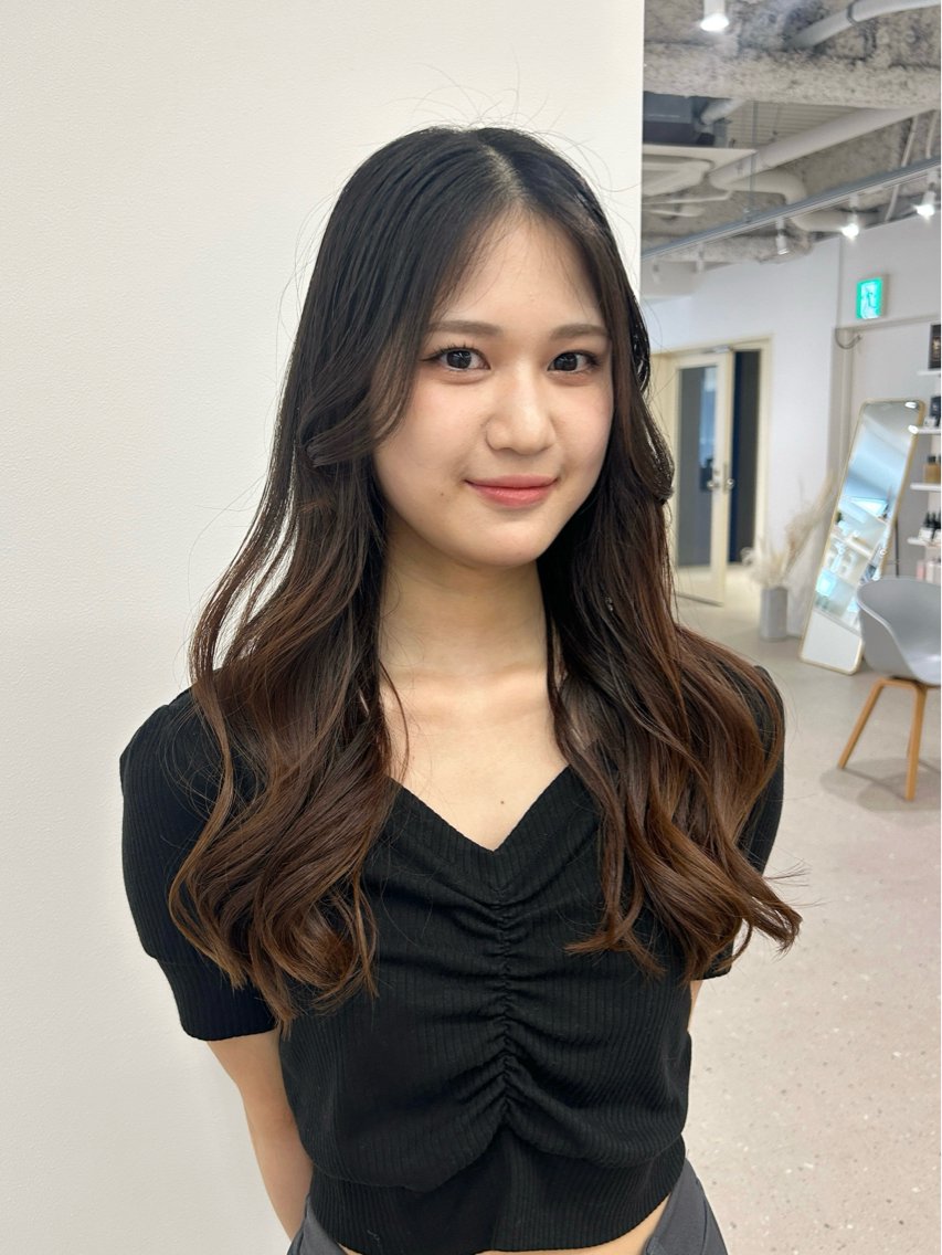 ロング カット 透明感/似合わせ/ 村田七夕のヘアスタイル