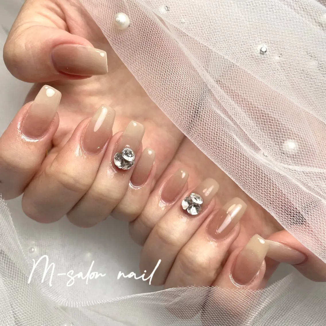 ネイル ハンドネイル 韓国/網紅/パーツ M-salonのネイルデザイン