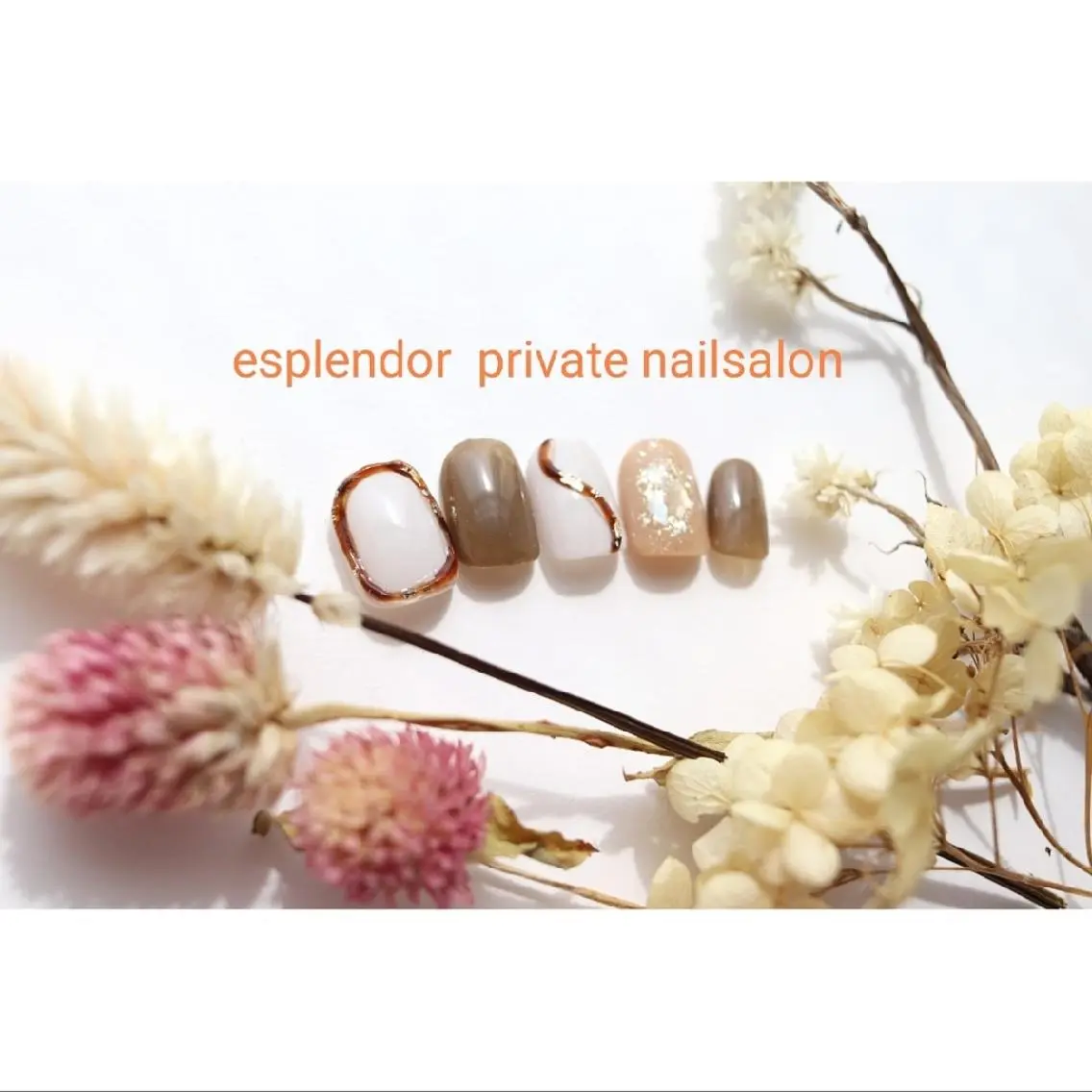 ネイル べっ甲ネイル esplendor  小野寺のネイルデザイン