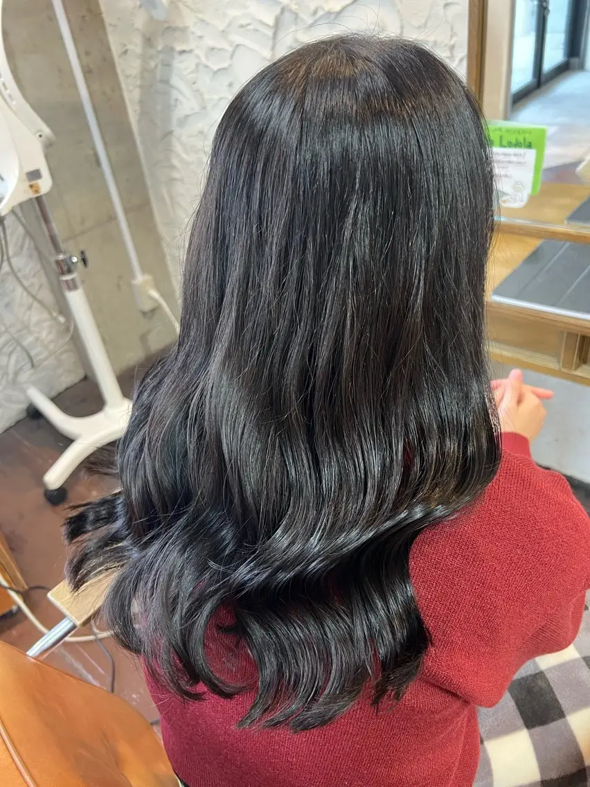 ロング こばやし あこのヘアスタイル