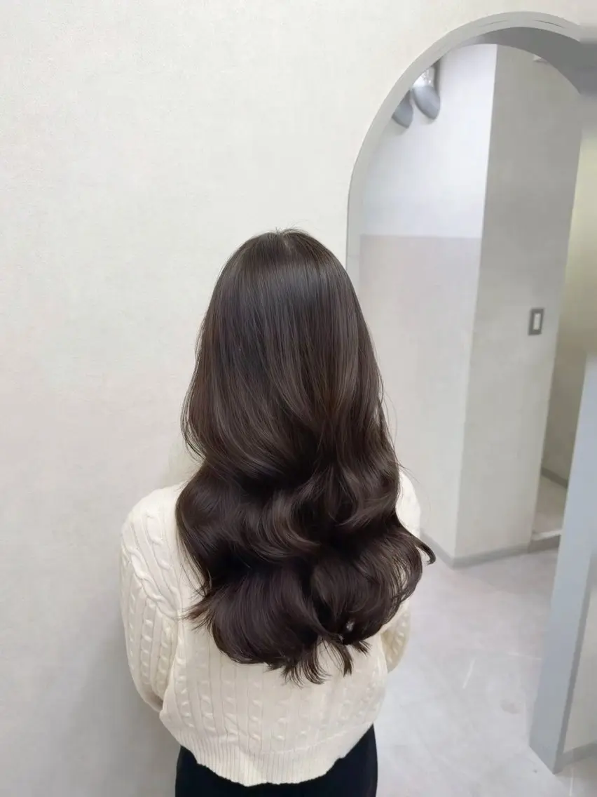 ロング パーマ カット パーマ 高橋 竜也のヘアスタイル