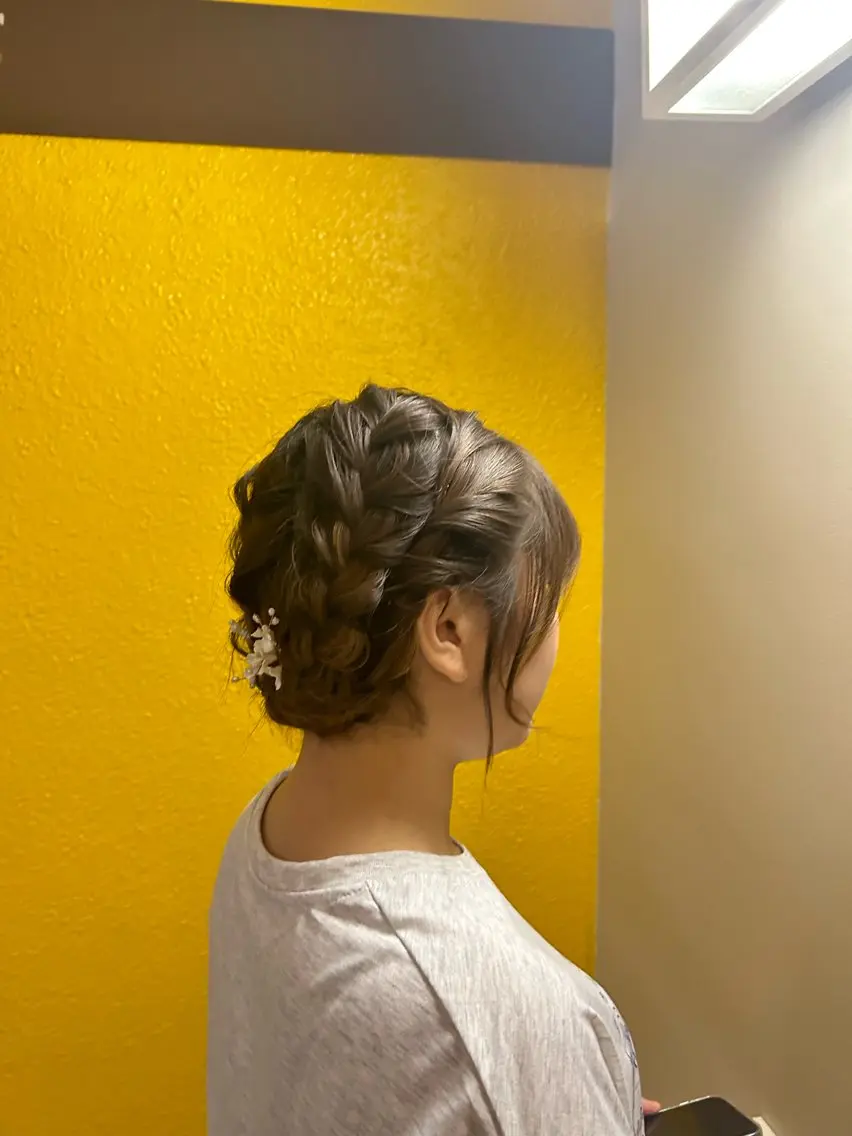 ヘアアレンジ 浴衣 坂本奈都美/Jr.s 🎀のヘアスタイル