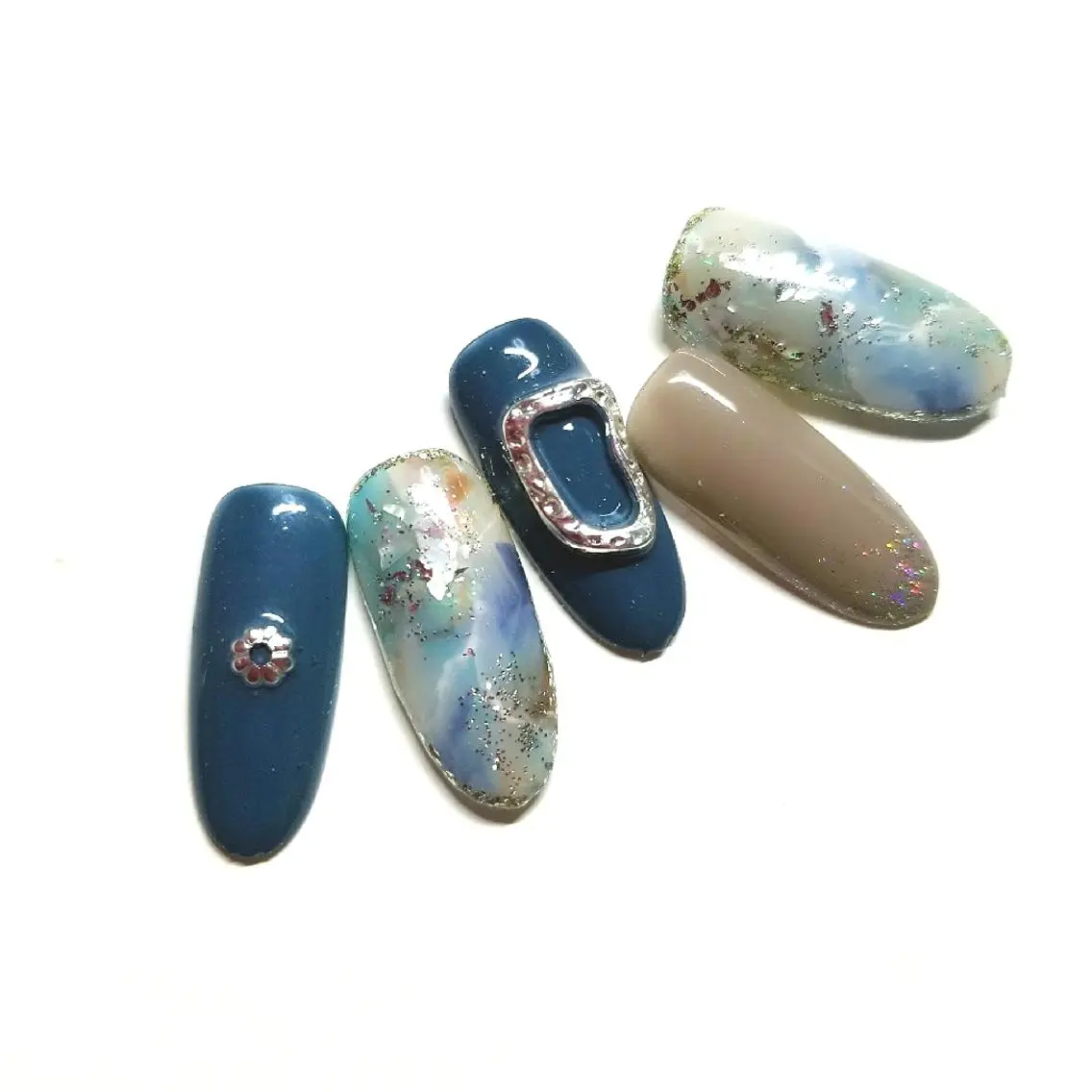 ネイル 大理石ネイル(マーブル) nail salon ipuniのネイルデザイン