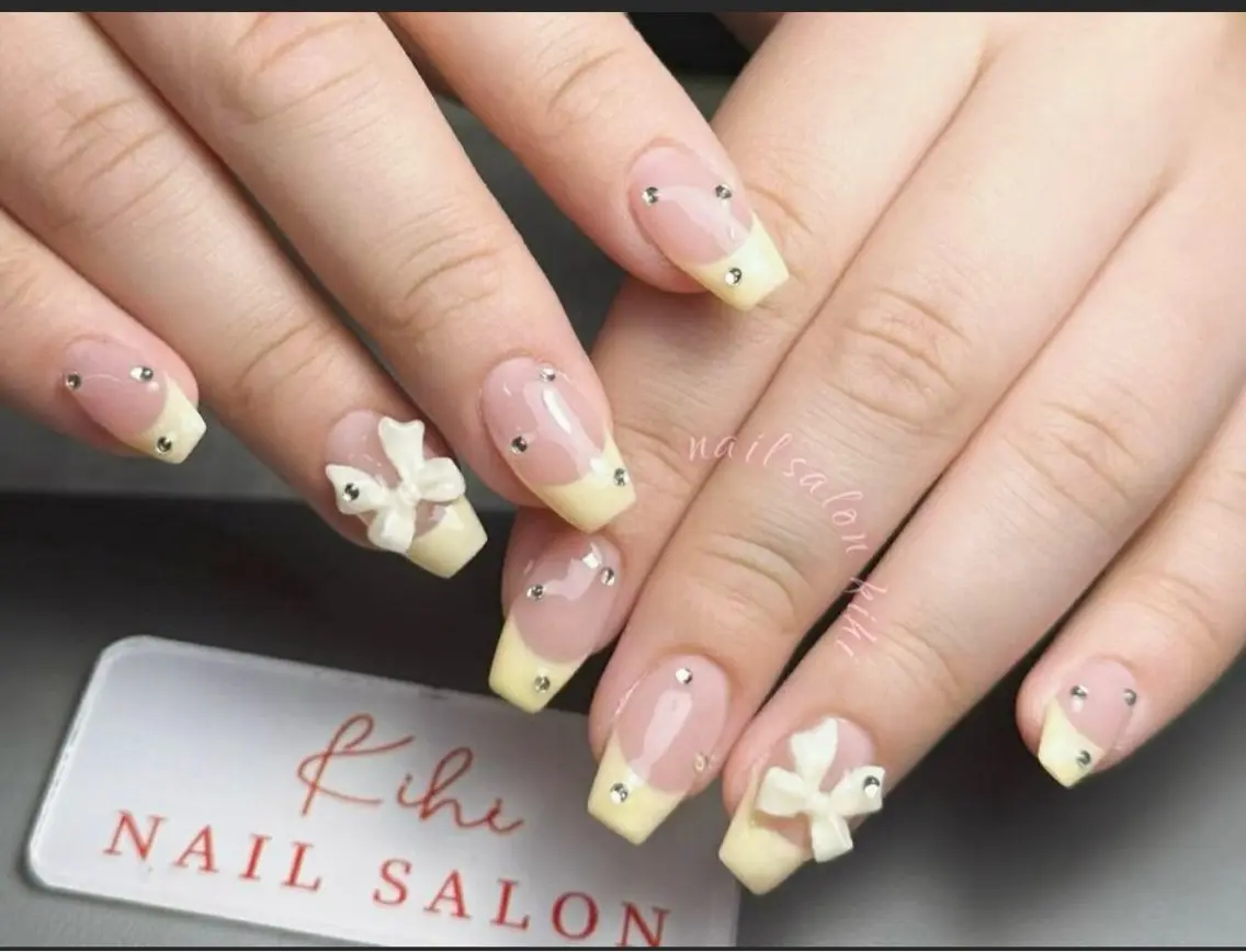 ネイル アートネイル フレンチネイル ジェルネイル グラデーション 韓国ネイル Nail Salon kihi大塚店のネイルデザイン