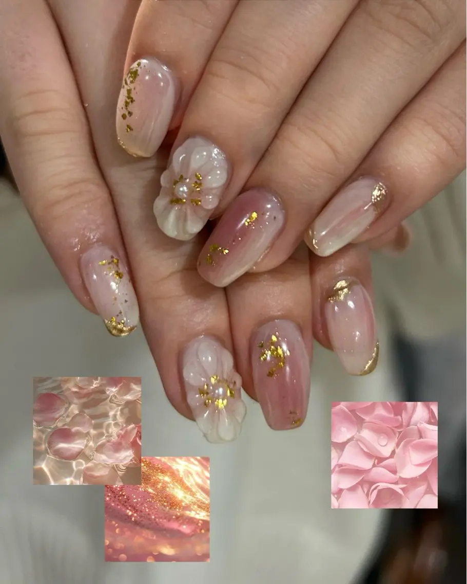 ネイル ハンドネイル フットネイル ASA nail / アート☀︎ニュアンスのネイルデザイン