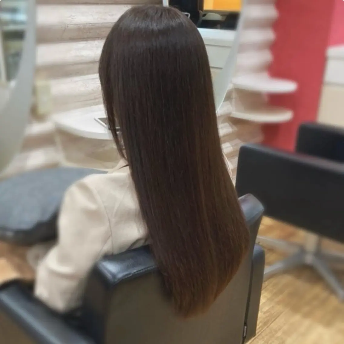 ロング カラー 髪質改善 カット トリートメント KON|ごまかさない 艶。酸熱×精密カットのヘアスタイル