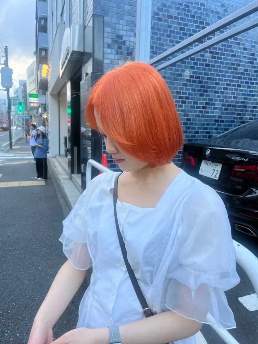 ミディアム カラー 【ただの天才 🎨】のヘアスタイル