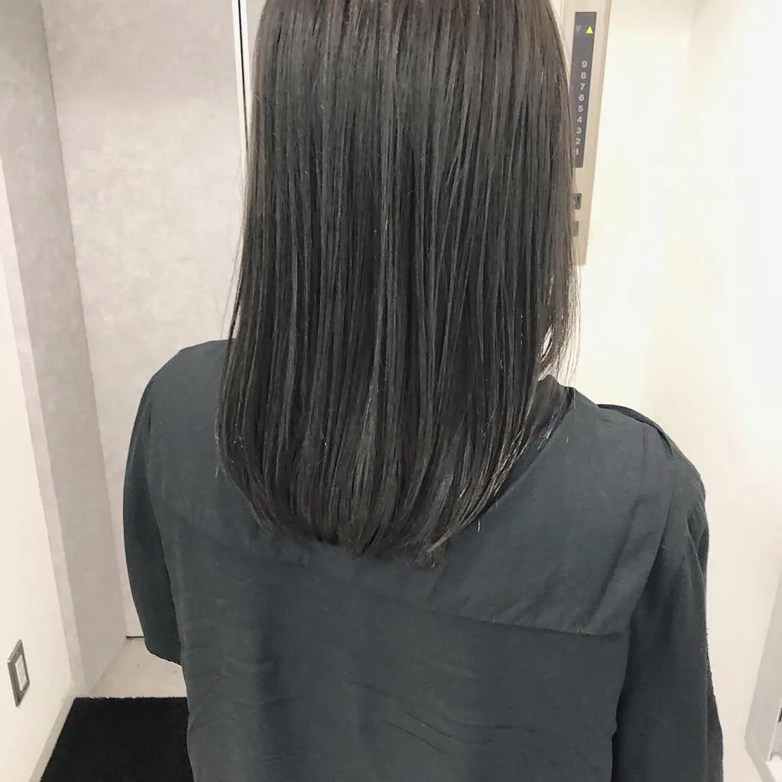 セミロング カット ヘアカラー トリートメント [仙台髪質改善]小原 弘之のヘアスタイル
