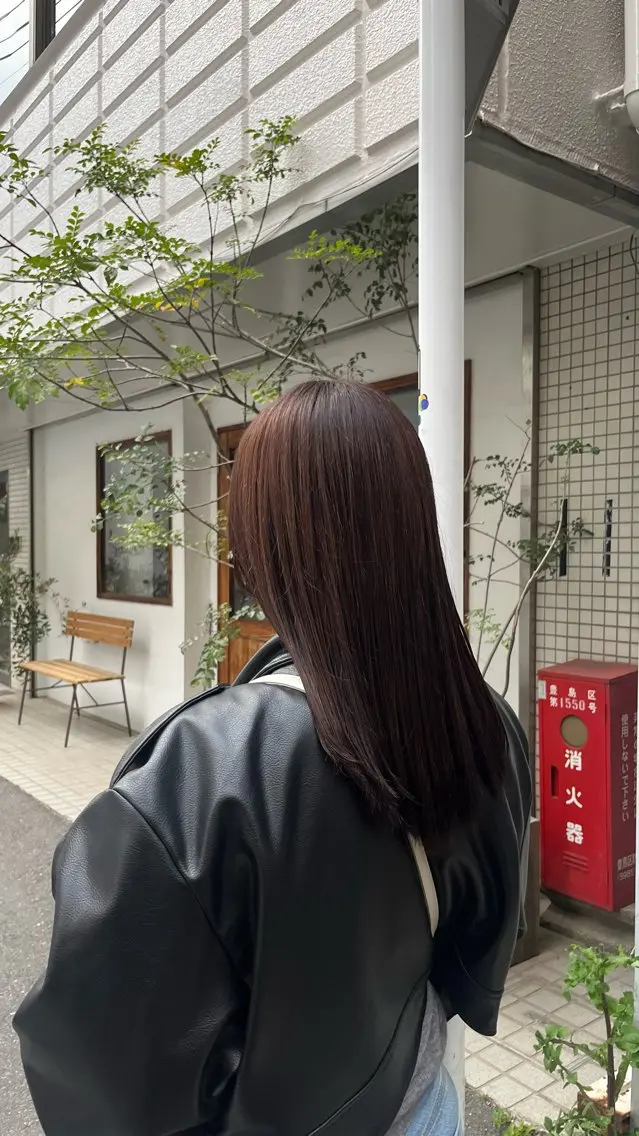 セミロング ヘアカラー トリートメント 🫧透明感艶カラー 🥣Ousuke💫のヘアスタイル