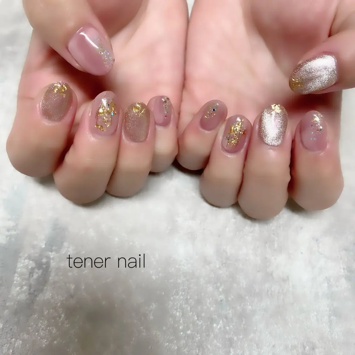 ネイル ニュアンスネイル テネルネイル tener nailのネイルデザイン
